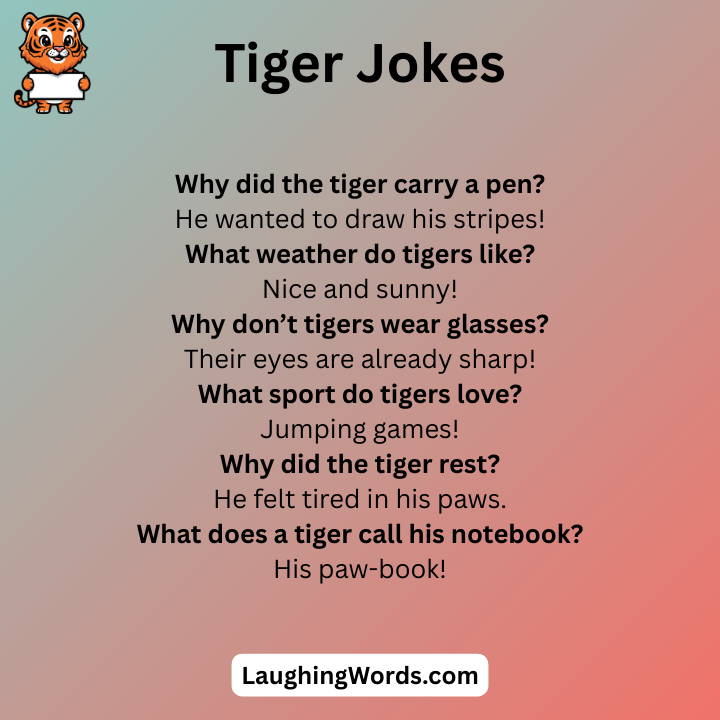 Short Tiger Jokes