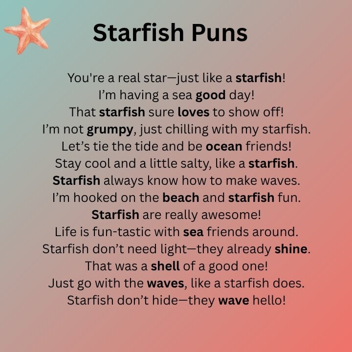 Starfish Puns