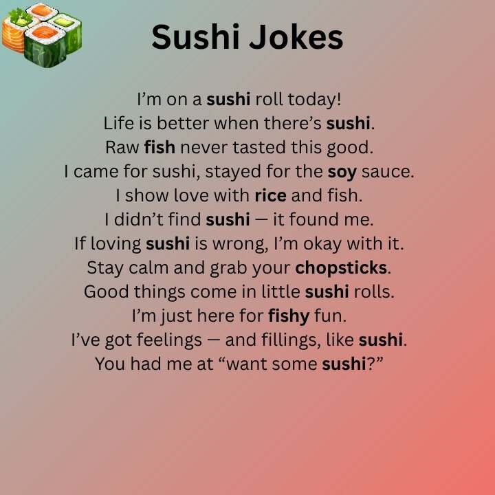 Sushi Puns