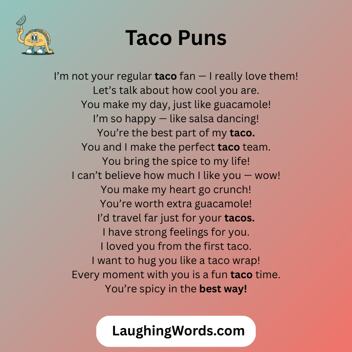 Taco Puns