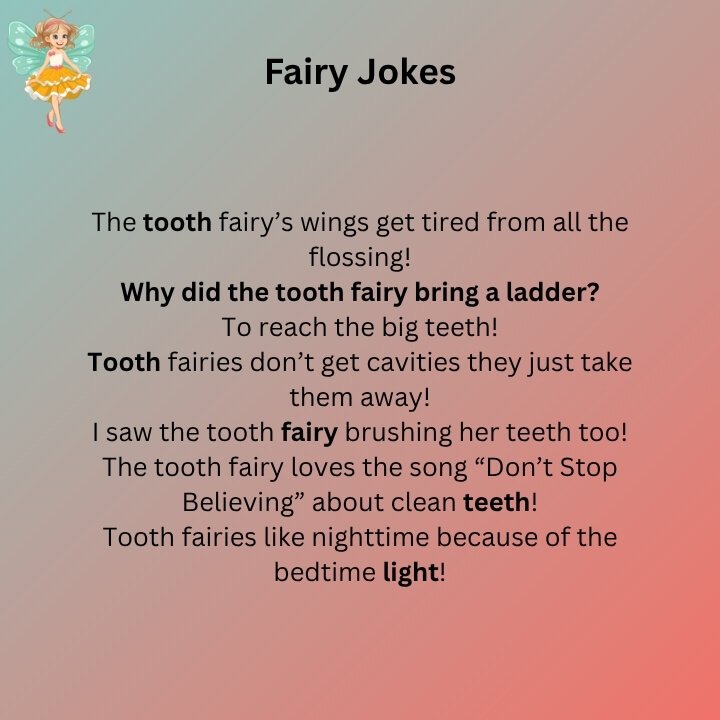 Tooth Fairy Jokes One Liners