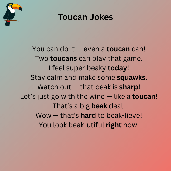 Toucan Puns