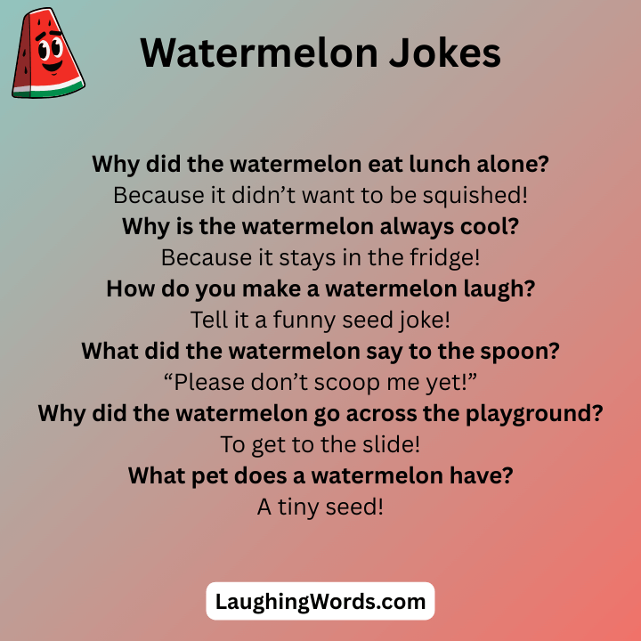 Watermelon Jokes For Kids