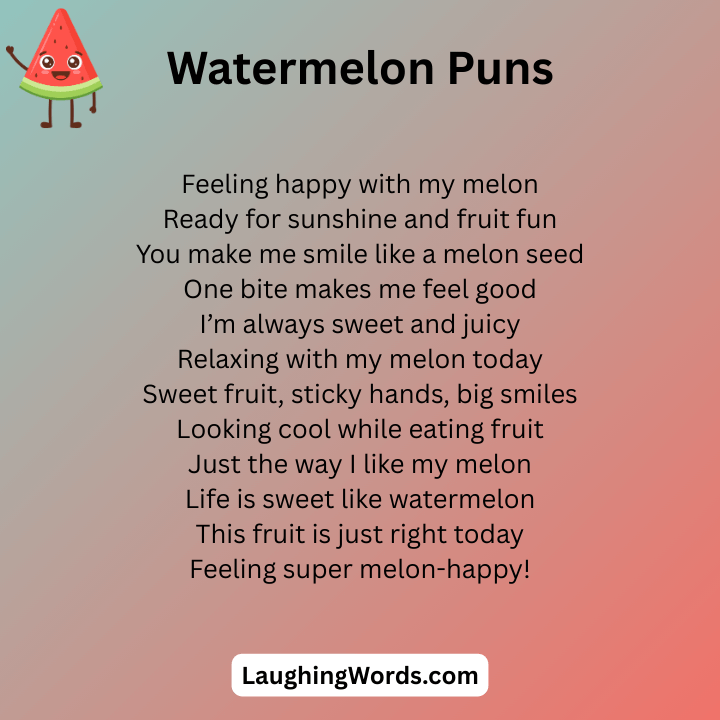 Watermelon Puns For Instagram