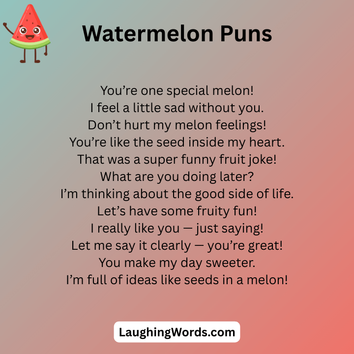 Watermelon Puns