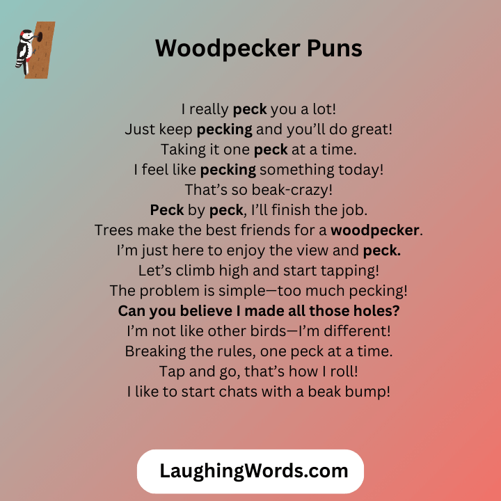 Woodpecker Puns