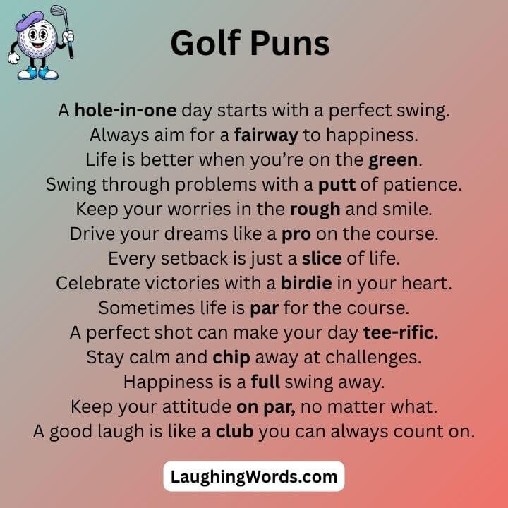 Clever Golf Puns