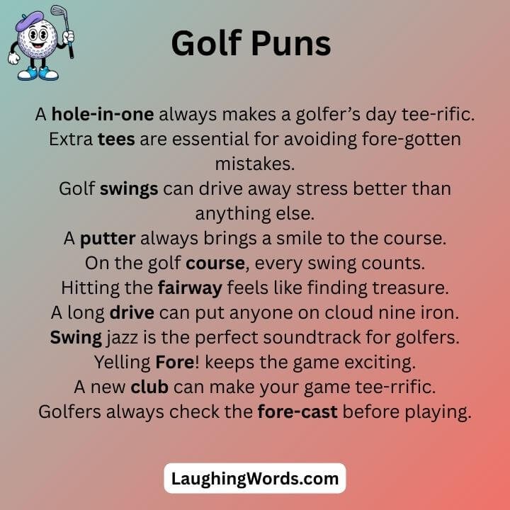 Golf Puns (1)