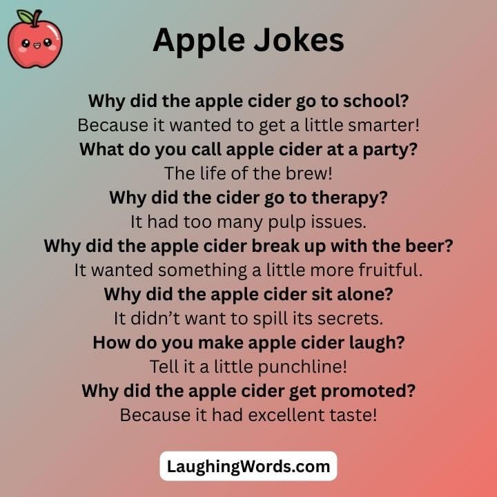 Apple Cider Jokes