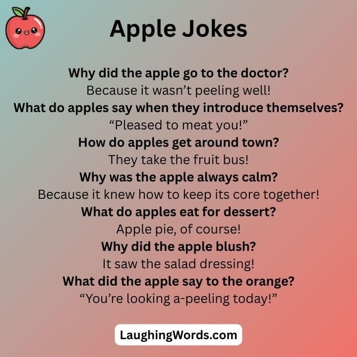 Apple Dad Jokes