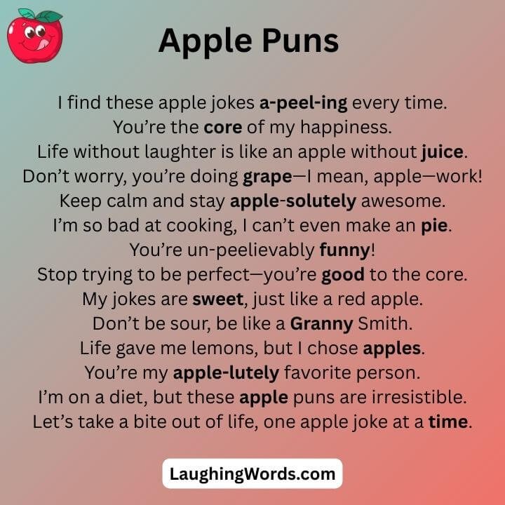 Apple Puns 