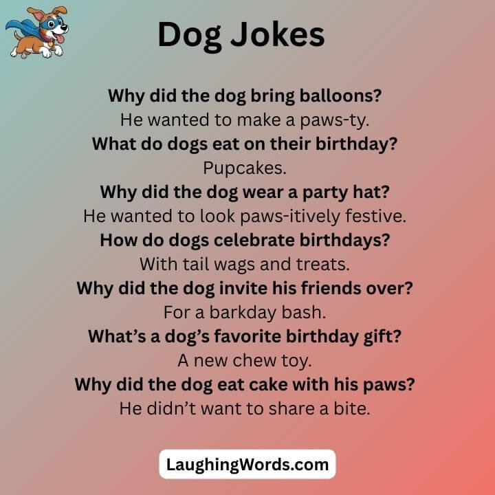 Birthday Dog Jokes 