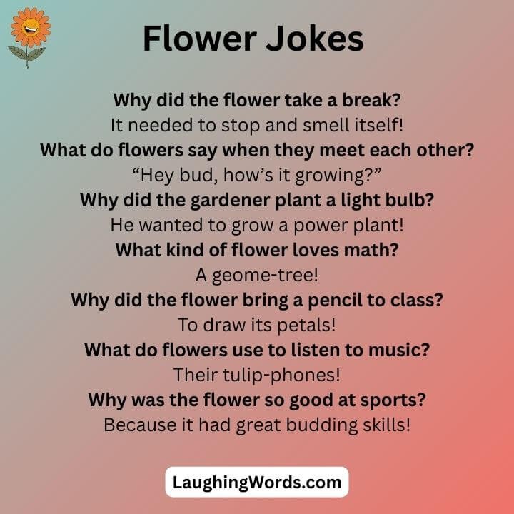 Flower Jokes 