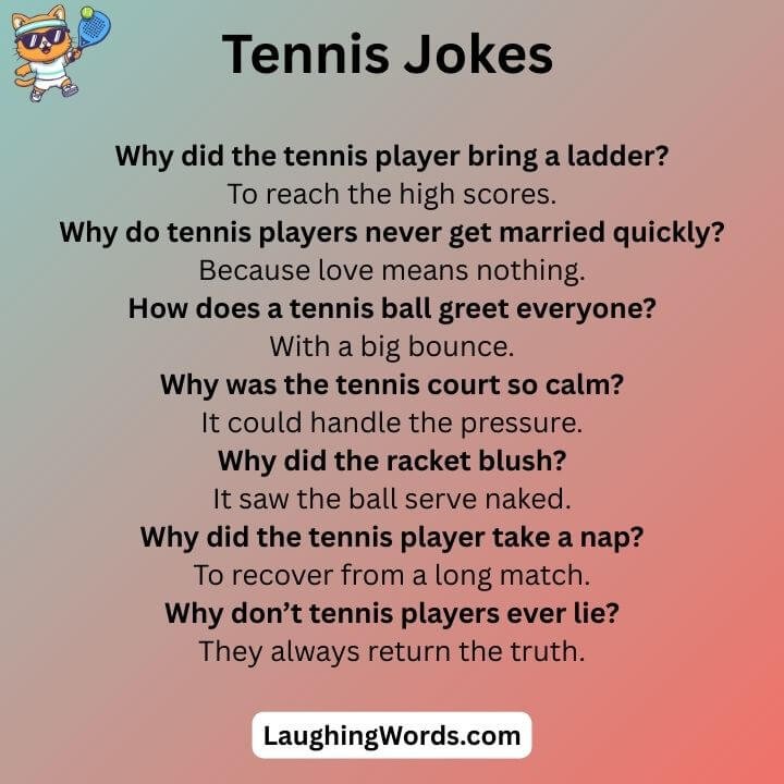 Funny Tennis Jokes