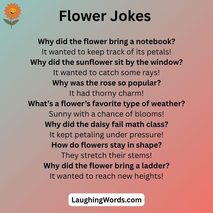 Jokes About Flower