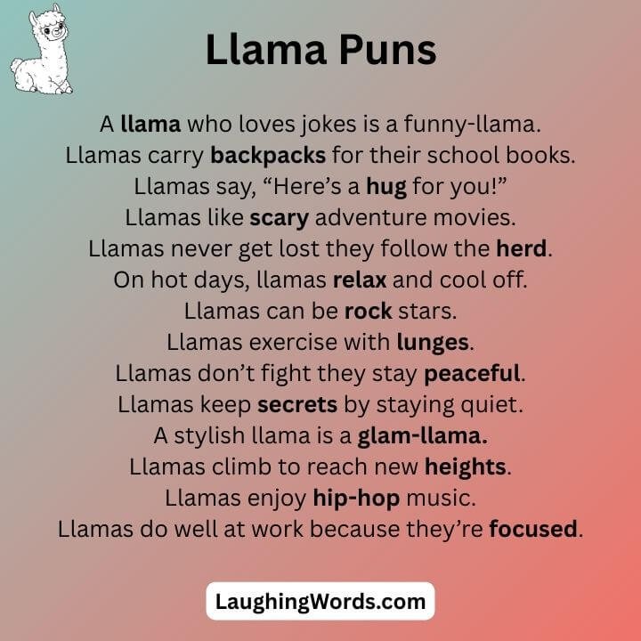 Llama Puns