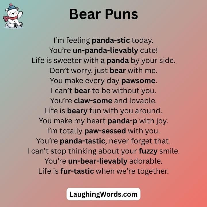 Panda Bear Puns