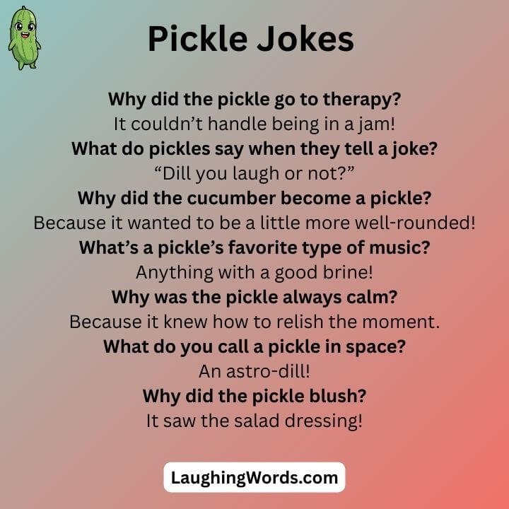 Pickle Jokes 