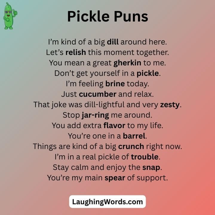Pickle Puns