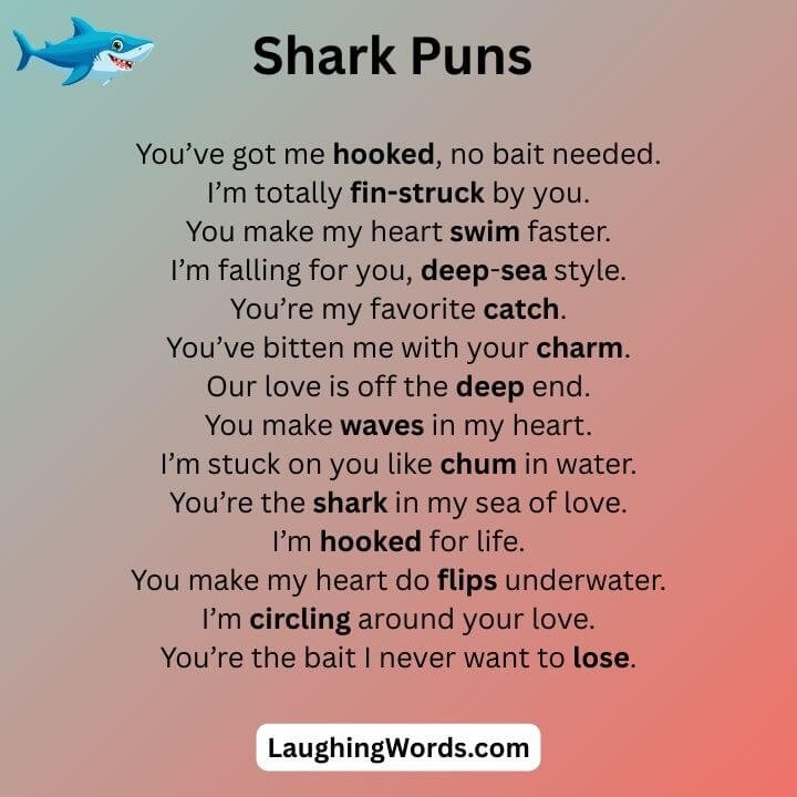 Shark Love Puns