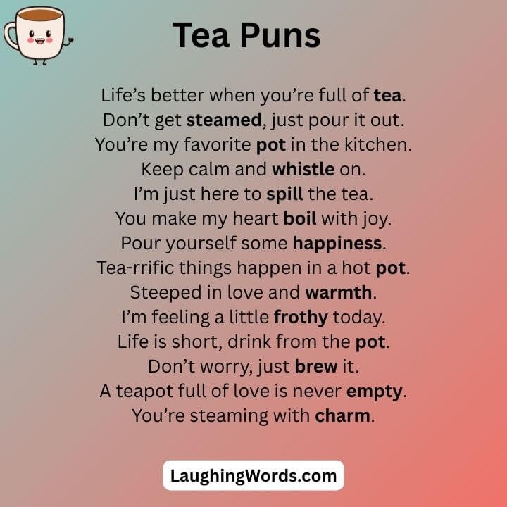 Teapot Puns