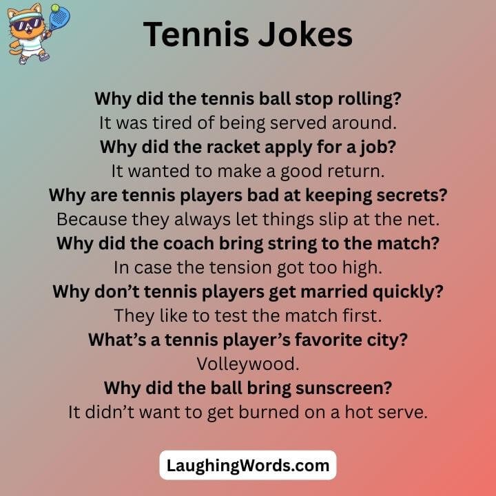 Tennis Jokes