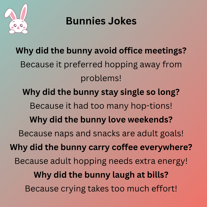 Bunnies Jokes For Adults